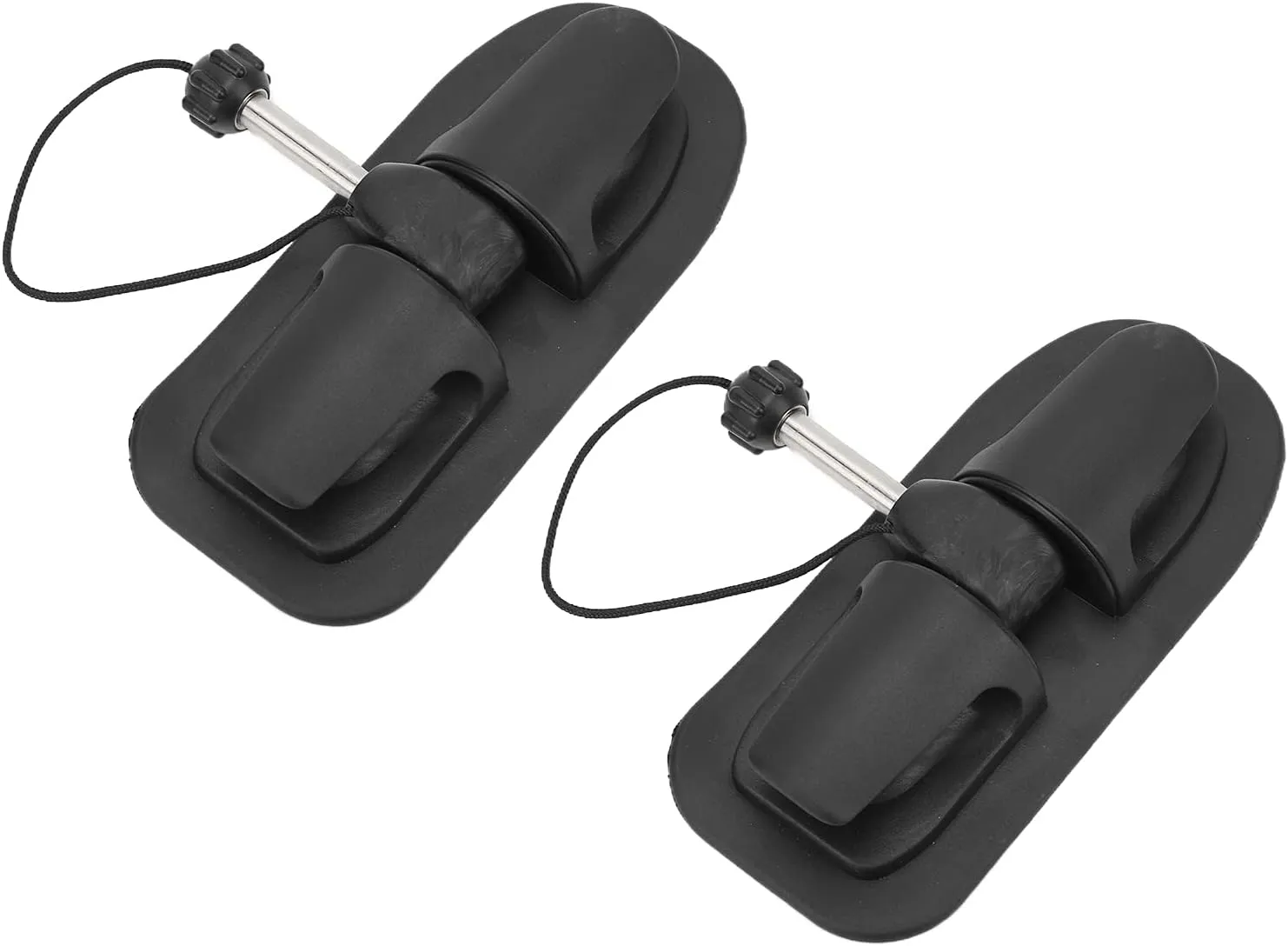 1 Pair Oar Holder Paddle Lock Support Kayak Paddle Holder Clip Oar Lock Patch Paddle Universal for Inflatable Boat Kayak Canoe Dinghy Raft 0.4