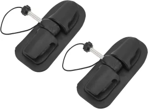 1 Pair Oar Holder Paddle Lock Support Kayak Paddle Holder Clip Oar Lock Patch Paddle Universal for Inflatable Boat Kayak Canoe Dinghy Raft 0.4