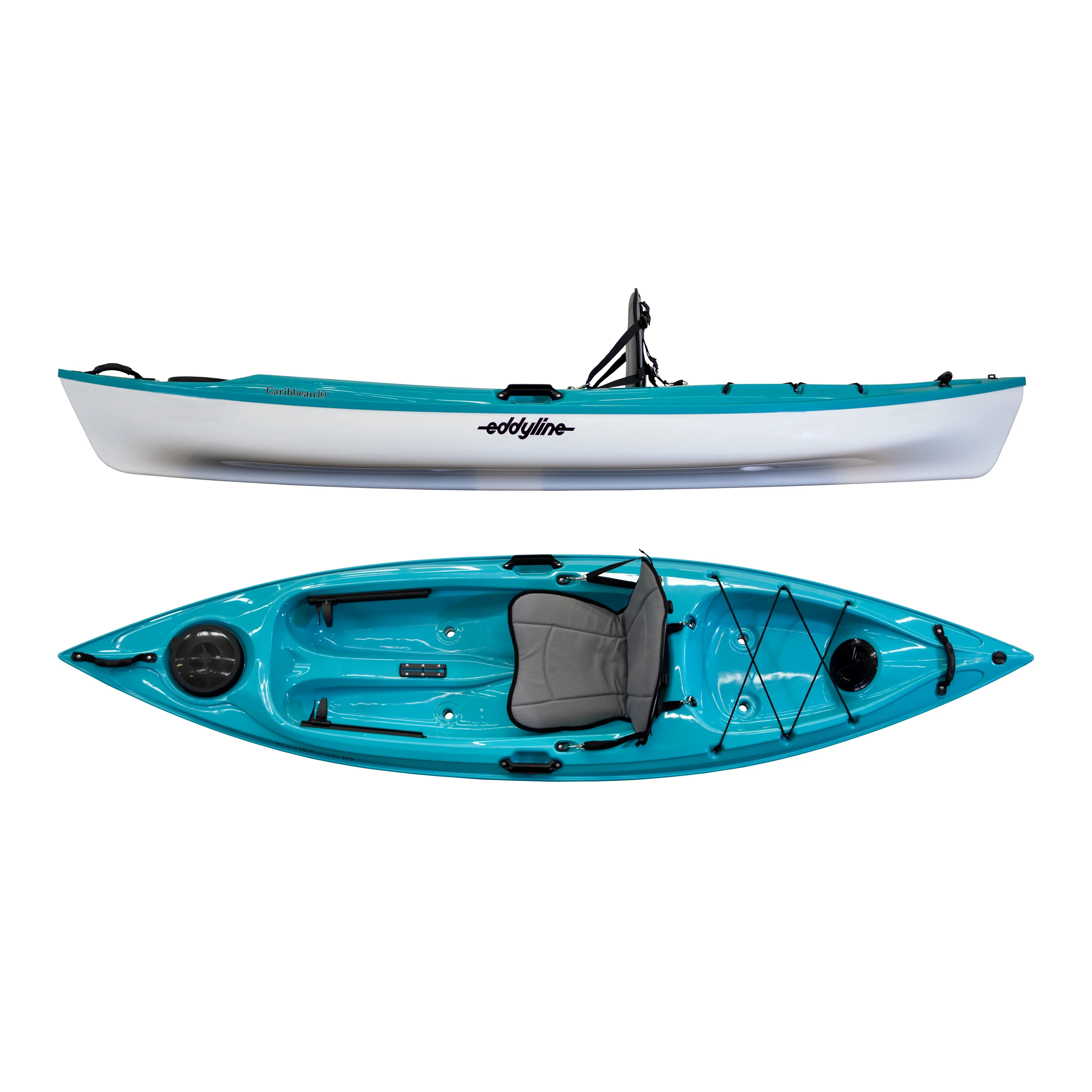 10' Eddyline Caribbean 10 Lightweight Recreational Kayak