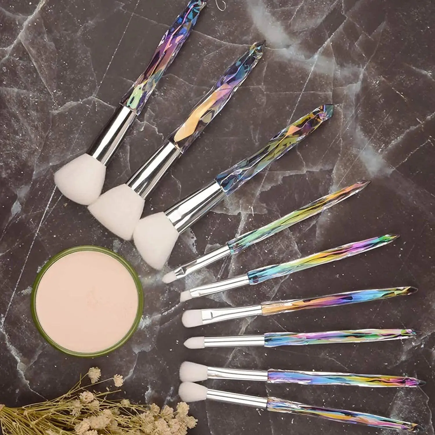 10-Piece Professional Makeup Brush Set X3 style