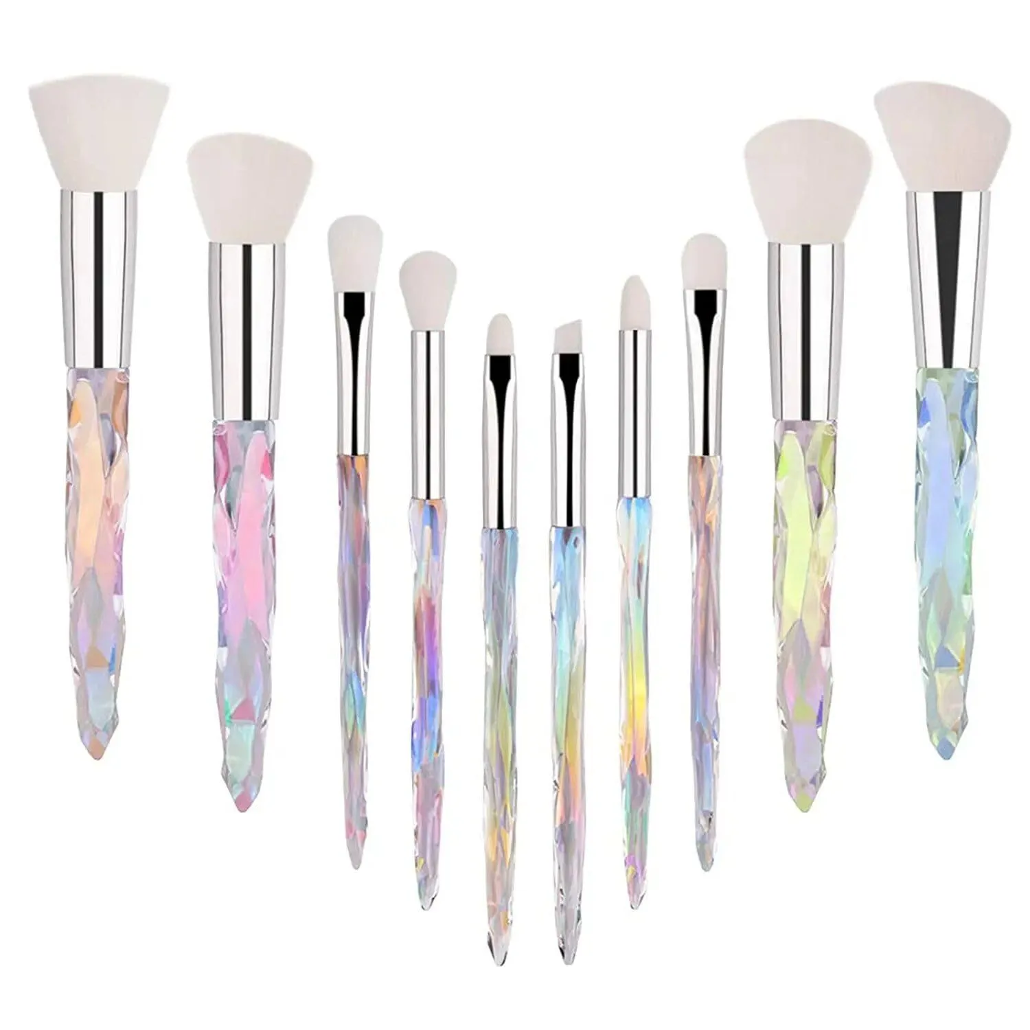 10-Piece Professional Makeup Brush Set X3 style