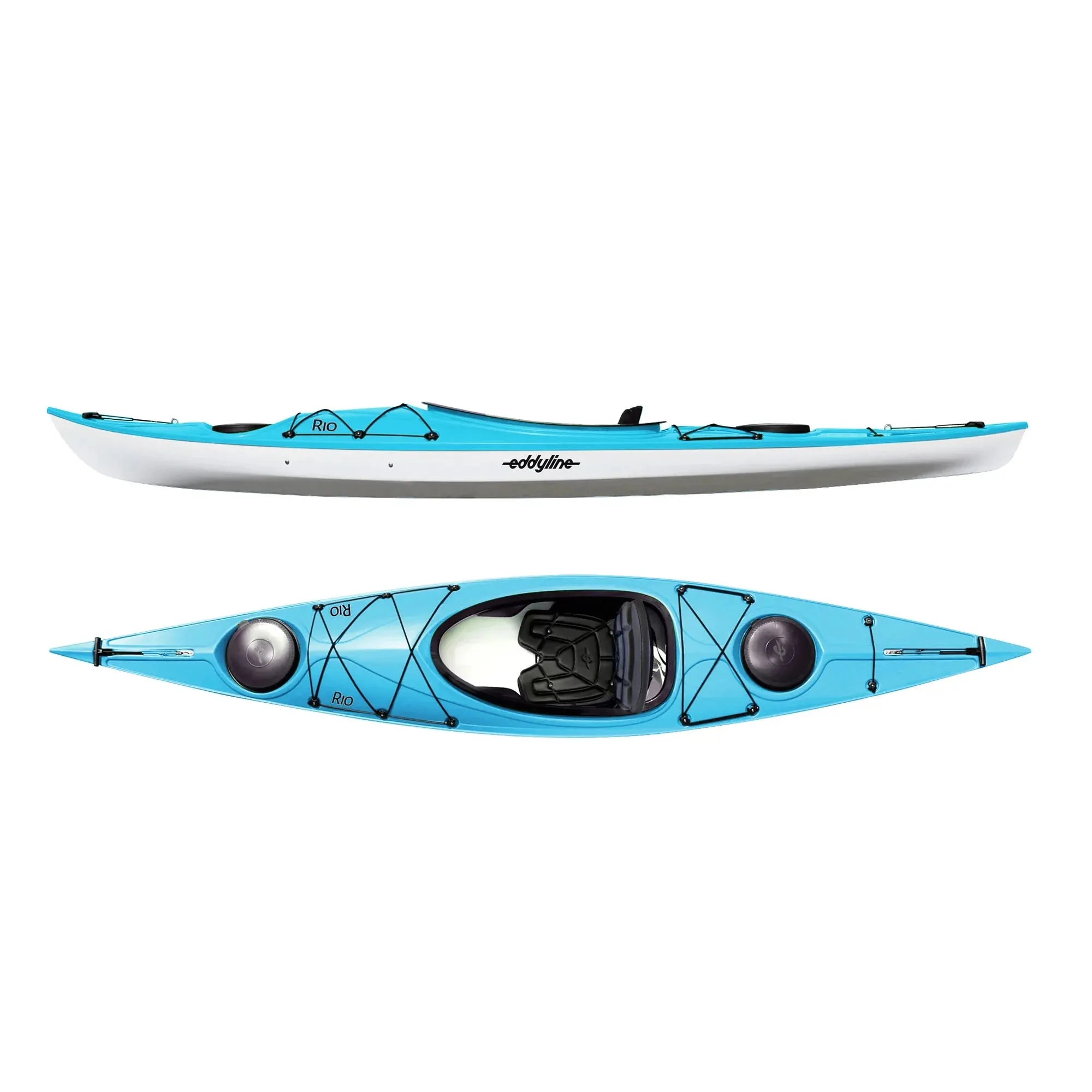 11'9' Eddyline Rio Lightweight Recreational Sit-in Kayak