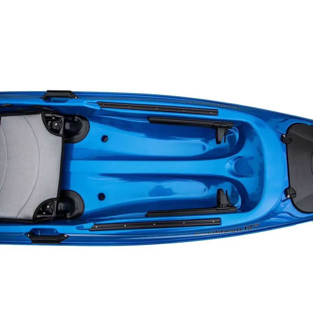 12' Eddyline Caribbean 12FS Lightweight Recreational Kayak