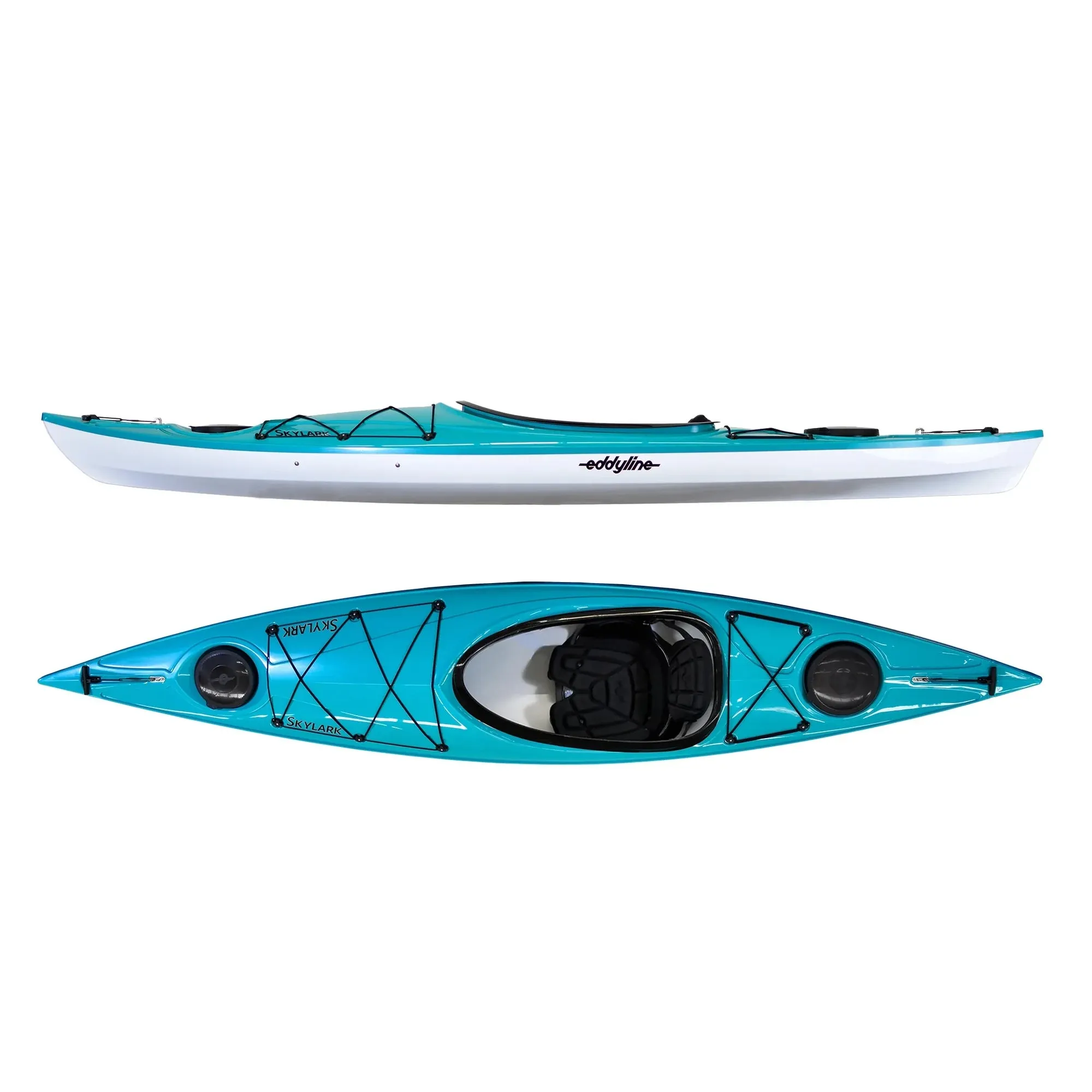 12' Eddyline Skylark Lightweight Recreational Sit-in Kayak