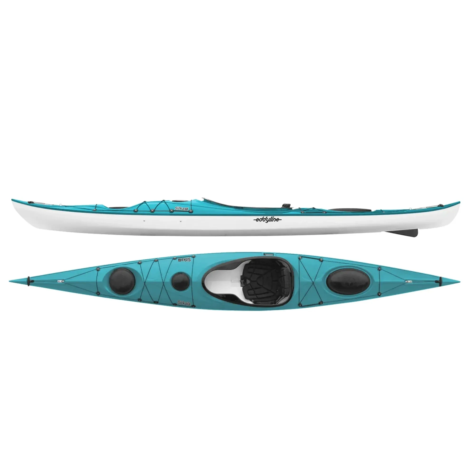 13'9"' Eddyline Sitka ST Lightweight Touring Kayak