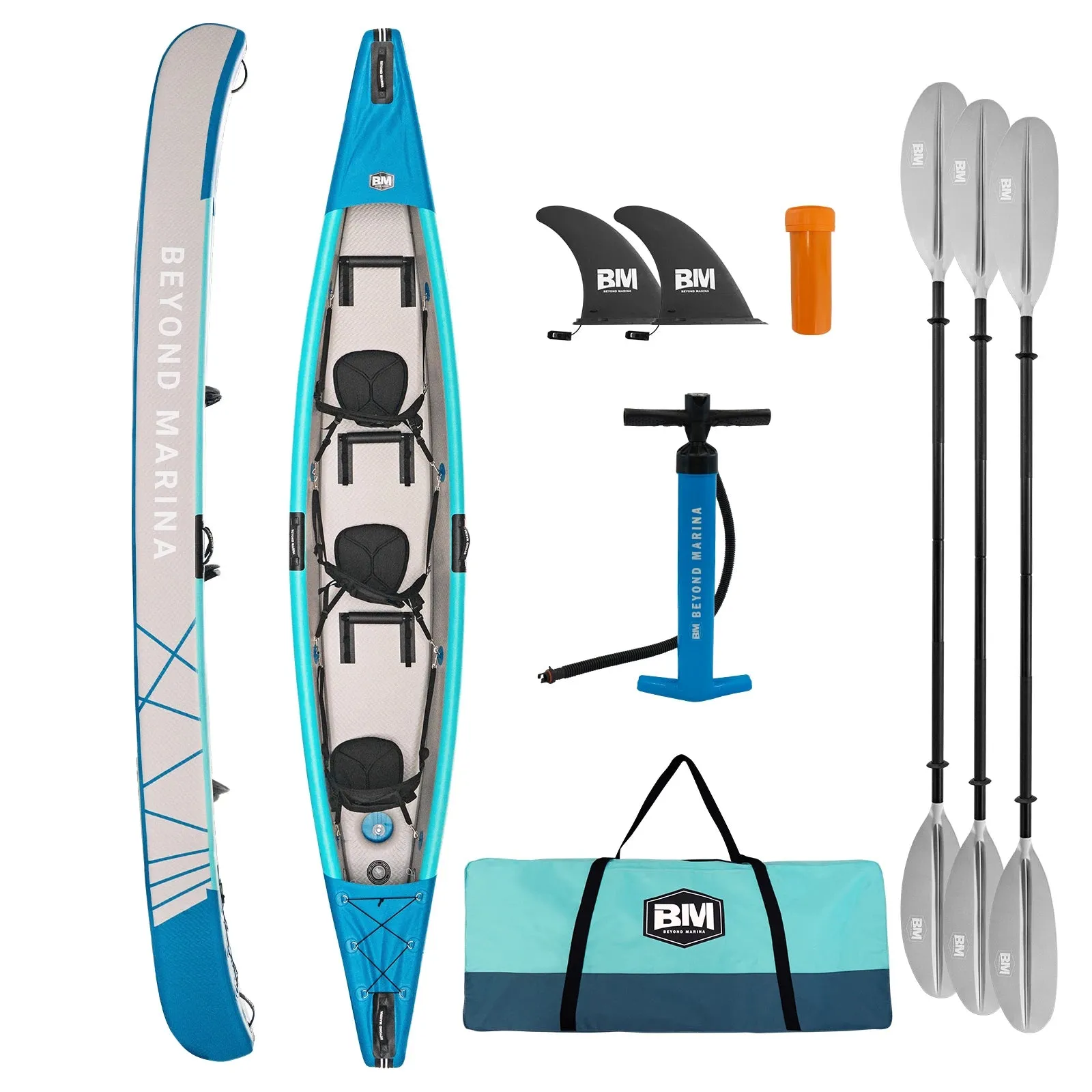 2 Person Inflatable Fishing Canoe