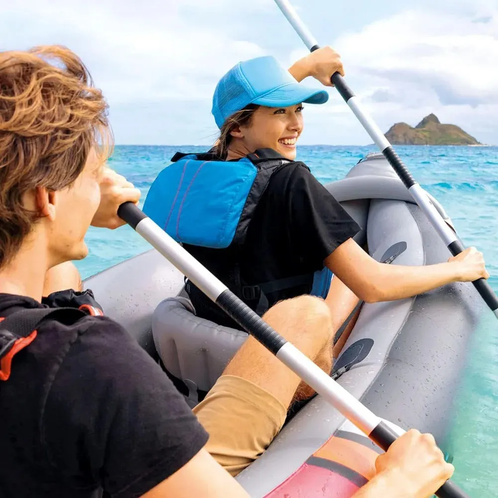 2 Person Inflatable Kayak with Dual Skeg & Accessory Kit