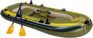 200Cm Rubber Boat Thickening Fishing Boat Kayak Inflatable Boat Drawing Bottom Clamping Net Hovercraft Hard Bottom WearResistant
