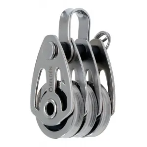 25 mm High Load Ball Bearing Block - Triple, Strap