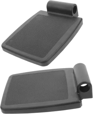 2pcs Universal Wheelchair Footplate Replacement Leg Rest Elevating Accessory