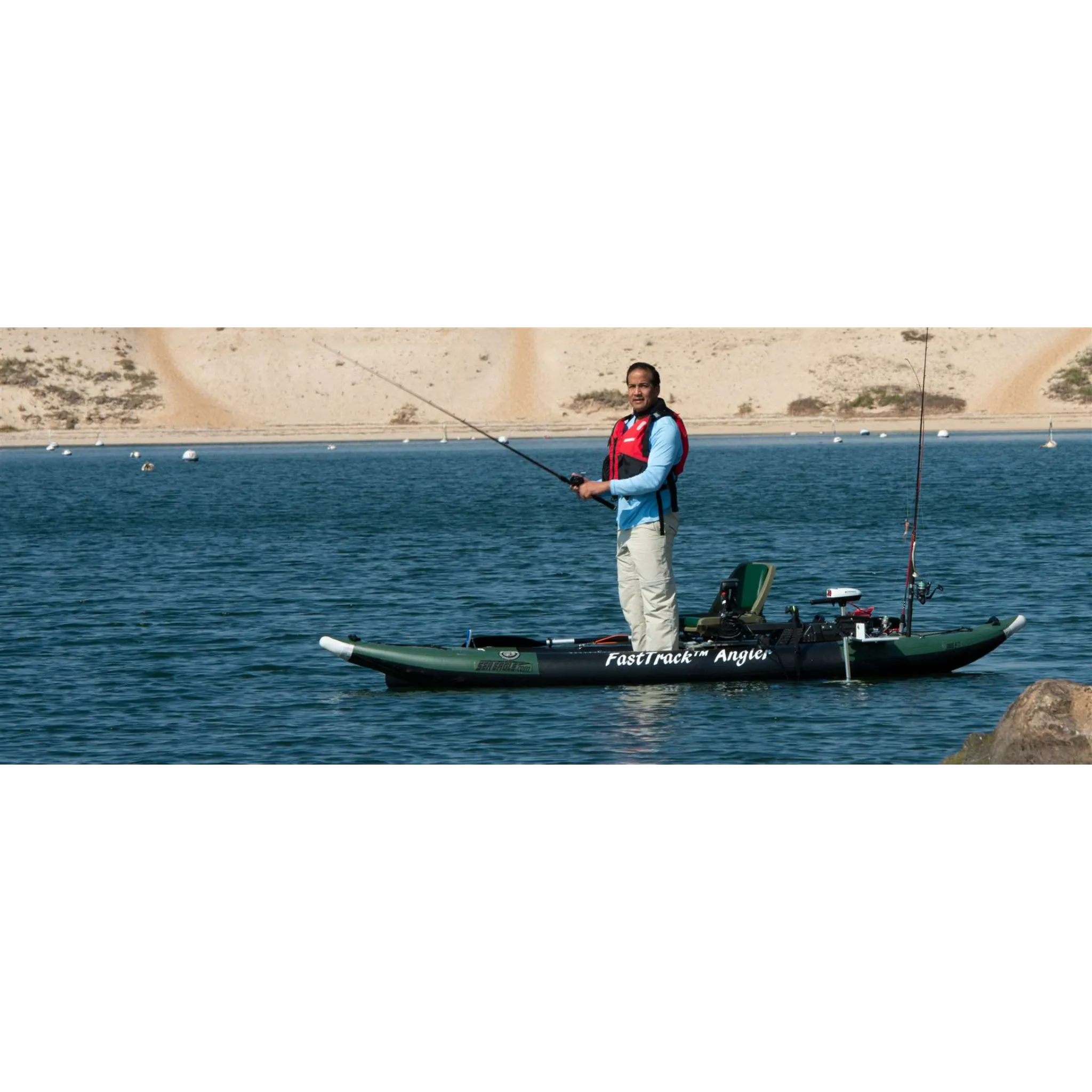 385FTA FASTTRACK™ ANGLER SERIES - INFLATABLE FISHING KAYAK