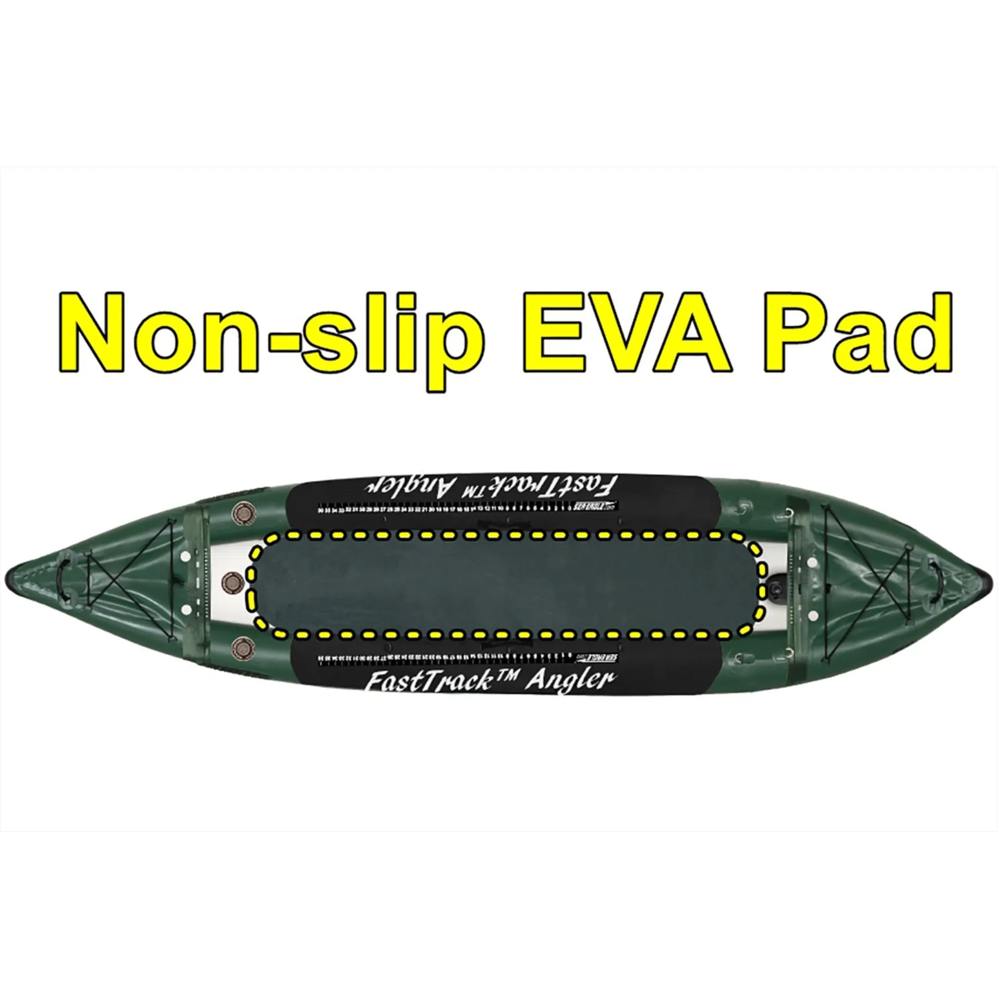 385FTA FASTTRACK™ ANGLER SERIES - INFLATABLE FISHING KAYAK