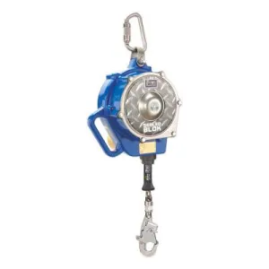 3M™ Sealed-Blok™ Self-Retracting Lifelines, 50 ft, Retrieval Winch, Carabiner, Cable Tie-off Adaptor, 3400922