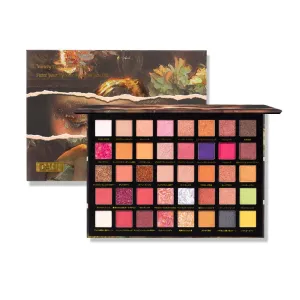 40 Colors Eyeshadow Palette Matte Shimmer Glitter Ultra Pigmented Long Lasting Makeup Eyeshadow Powder Waterproof Eye Shadow Palette Cosmetics Makeup Kit Christmas Party Essentials