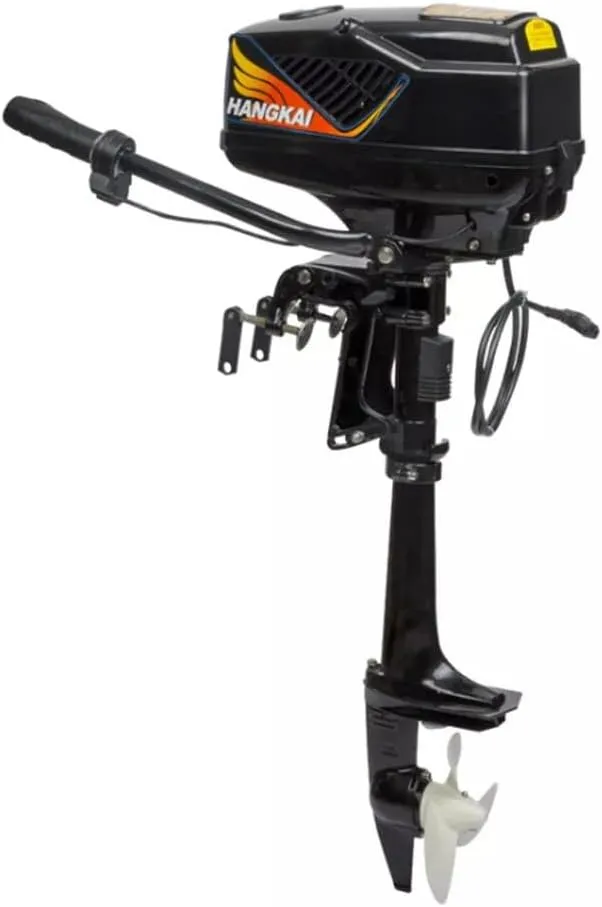 48V 1000W Electric Outboard Motor Electric Long Shaft Trolling Motor Engine,Heavy Duty Fishing Boat Engine Brushless Motor,Outboard Trolling Motor for Inflatable Boat,Kayak,Rubber Boat