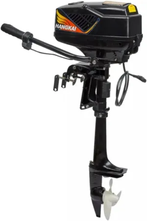48V 1000W Electric Outboard Motor Electric Long Shaft Trolling Motor Engine,Heavy Duty Fishing Boat Engine Brushless Motor,Outboard Trolling Motor for Inflatable Boat,Kayak,Rubber Boat