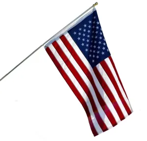 6ft Spinning Stabilizer Pole and American Made USA Flag Kit
