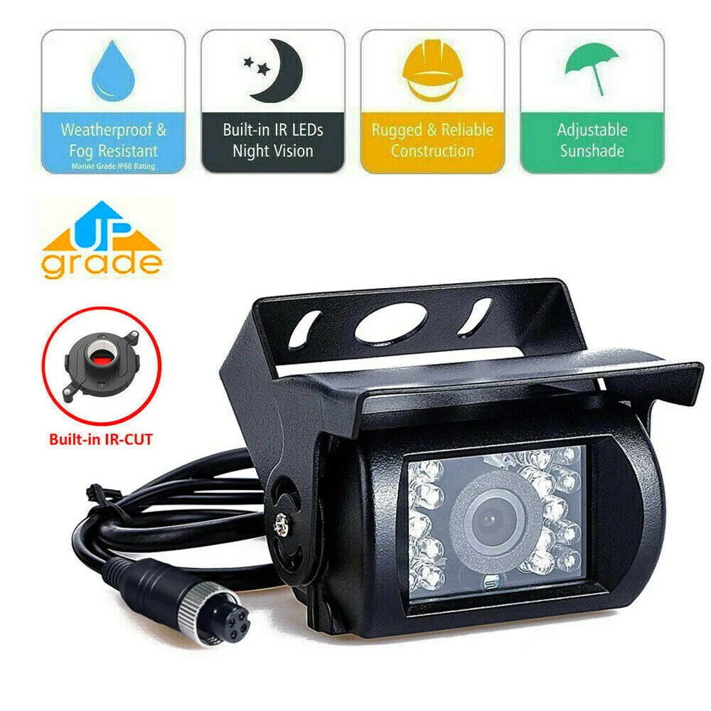 7'' Waterproof Monitor Reversing  Kit For Truck Caravan-TAS_Metro