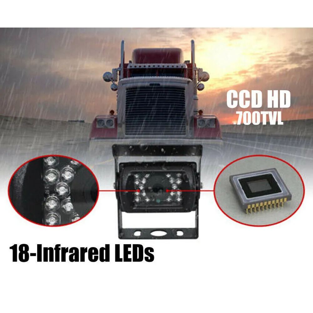 7'' Waterproof Monitor Reversing  Kit For Truck Caravan-TAS_Metro