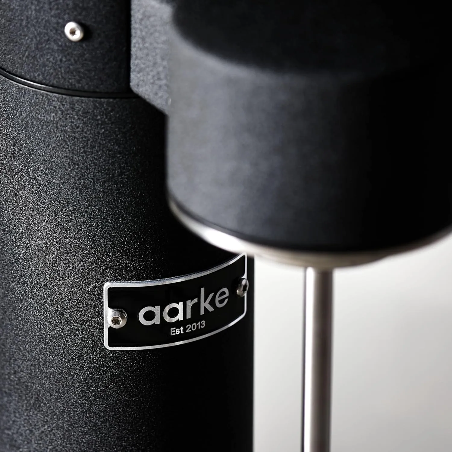 aarke - Carbonator III Premium Carbonator-Sparkling & Seltzer Water Maker-Soda Maker with PET Bottle (Matte Black)