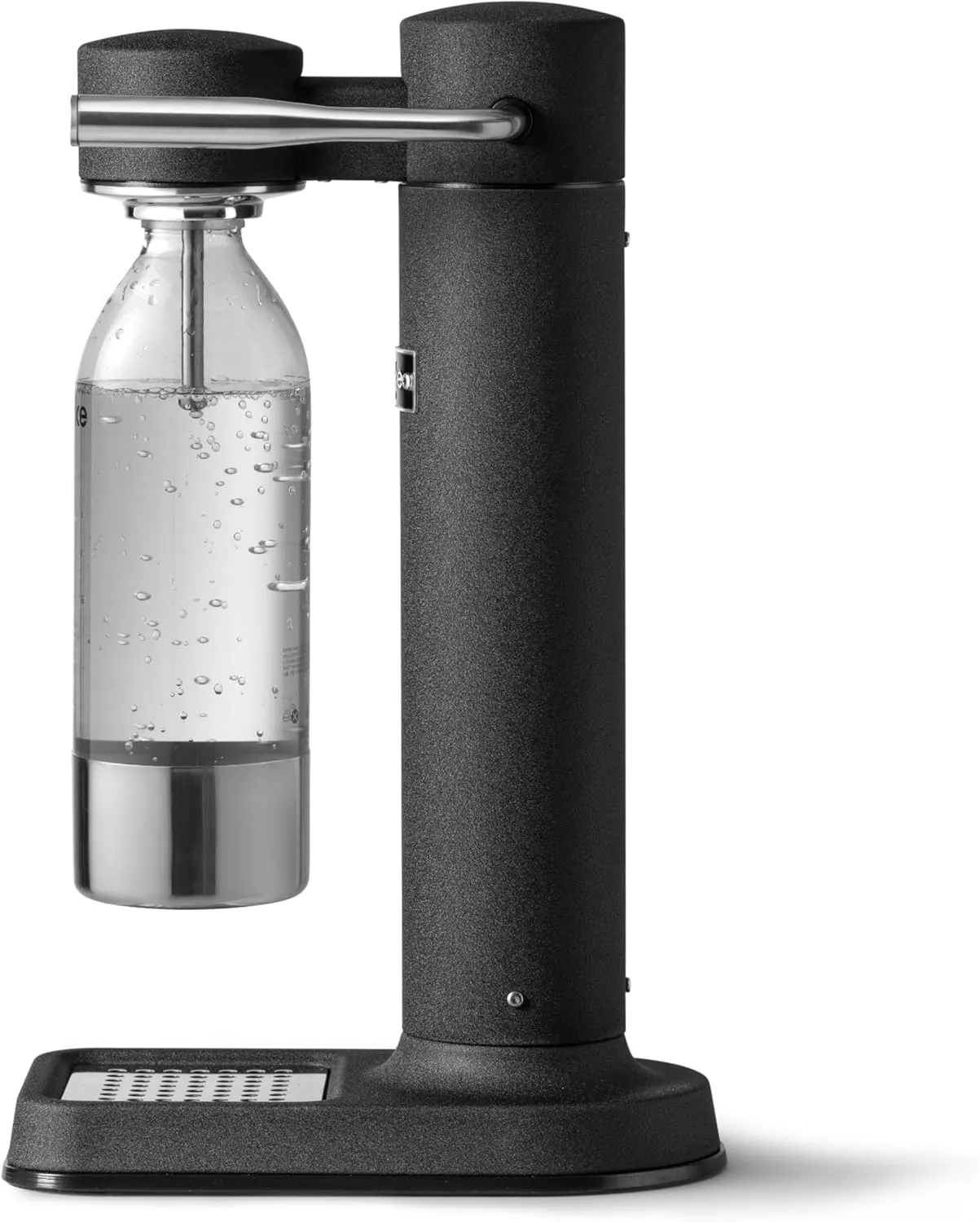 aarke - Carbonator III Premium Carbonator-Sparkling & Seltzer Water Maker-Soda Maker with PET Bottle (Matte Black)