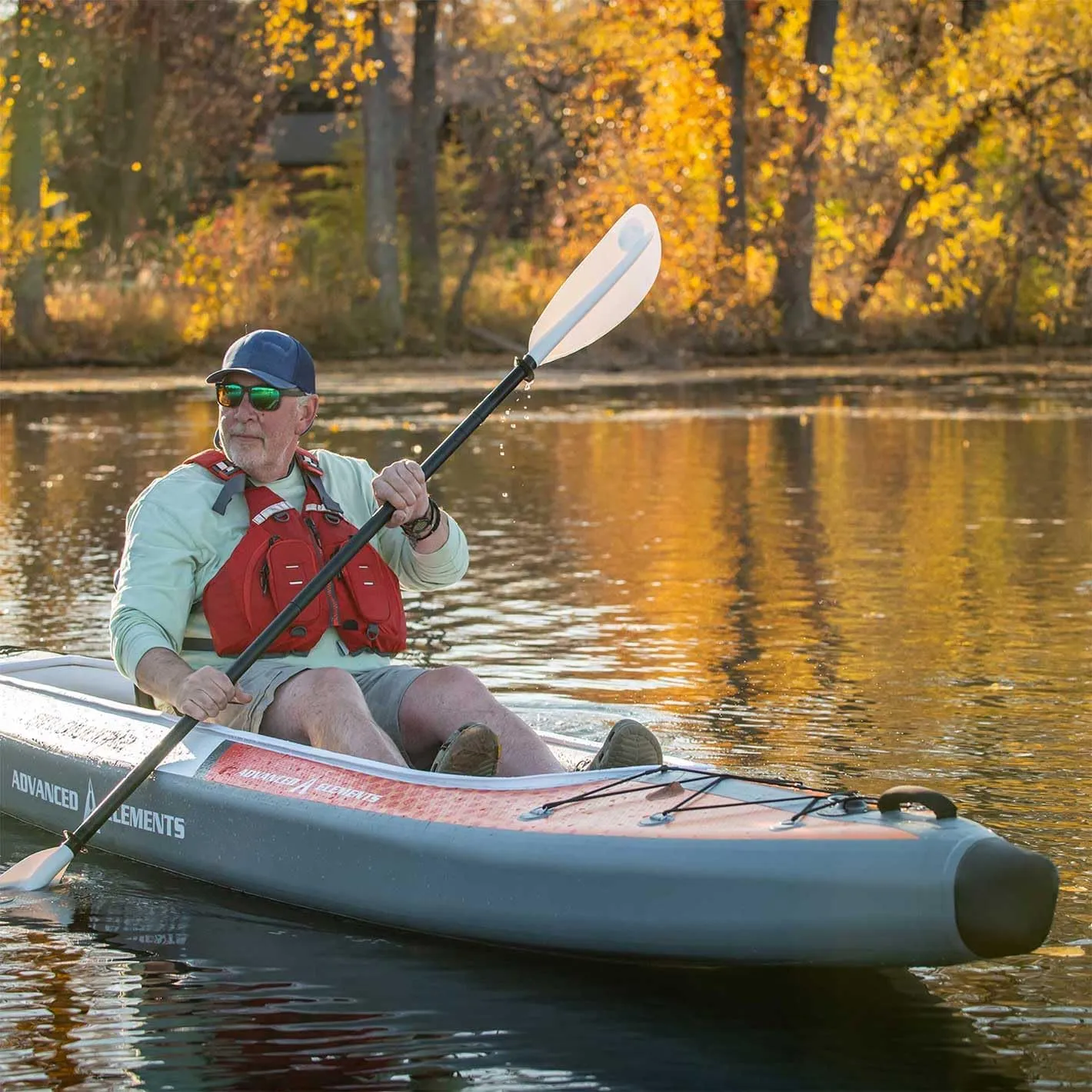 Advanced Elements - AirVolution2™ Tandem Inflatable Kayak with Drop-Stitch and Carry Bag