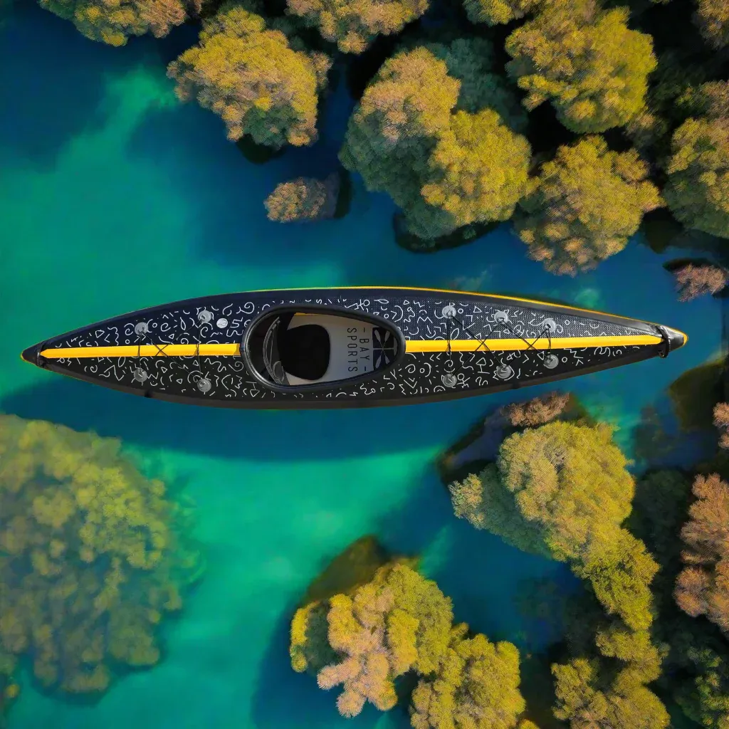 Air Glide Voyager 385 - 3.85M Single Sit In Inflatable Kayak