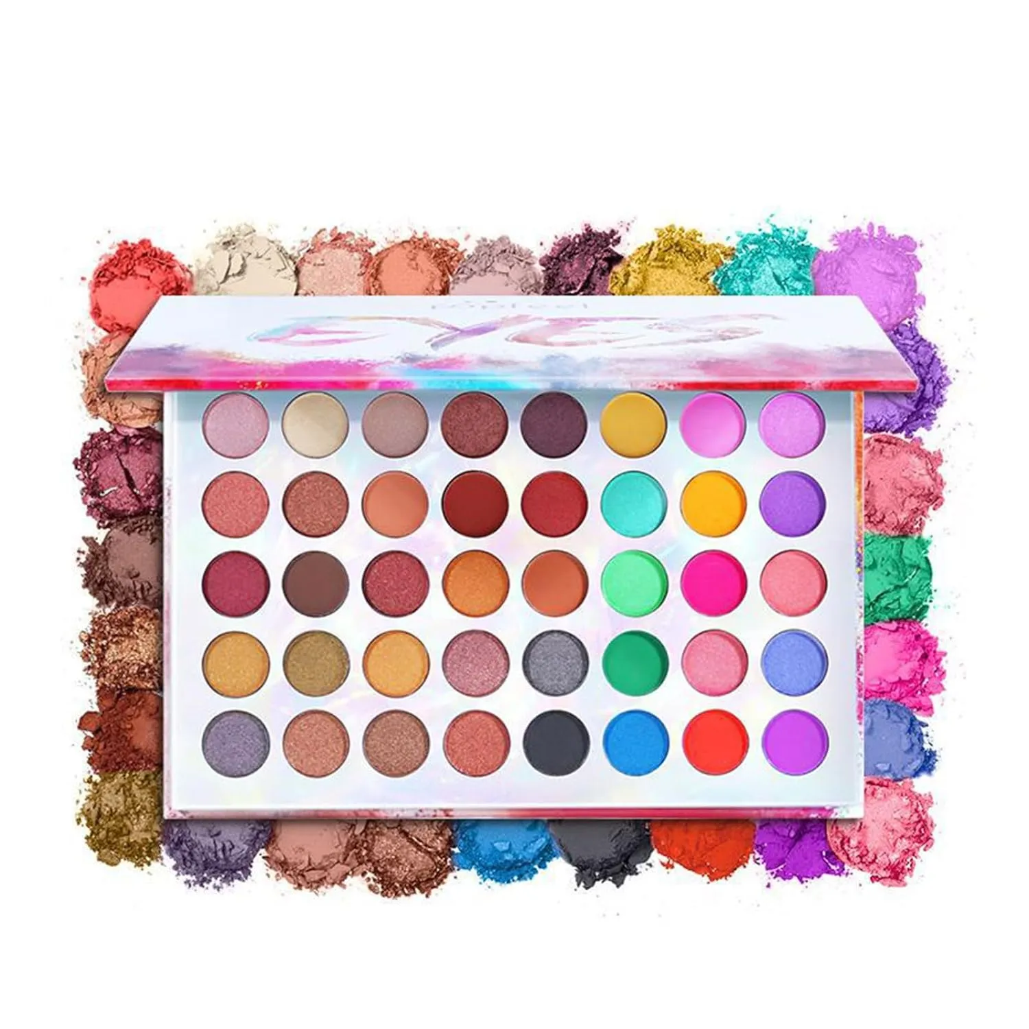 All in One Makeup Kit for Women Full Kit Girls Makeup Gift Sets Xmas Essential Bundle Include Eyeshadow Palette Lipstick Blush Concealer Eyeliner Mascara Foundation Brush Eyebrow Pencil