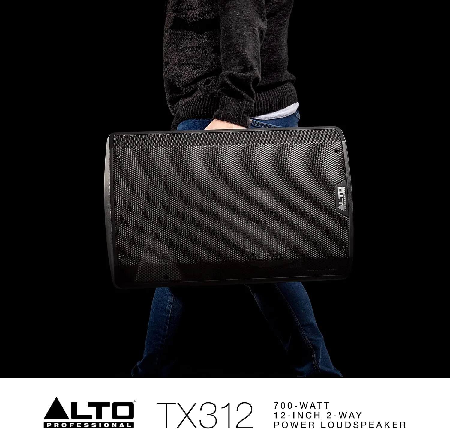 ALTO TX312 - 700W Powered DJ Speakers, PA System with 12" 2 Way, Signal Limiting and Switchable Mic Line Preamp and XLR In/Out