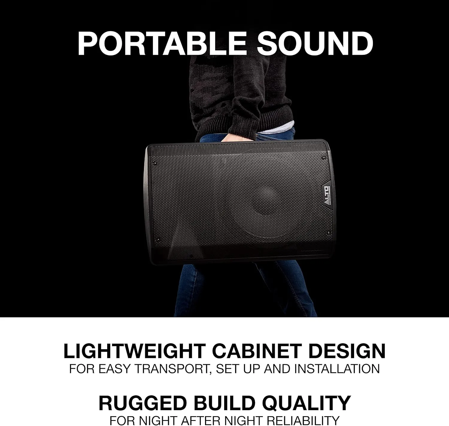 ALTO TX312 - 700W Powered DJ Speakers, PA System with 12" 2 Way, Signal Limiting and Switchable Mic Line Preamp and XLR In/Out
