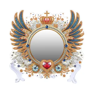 Angel Wings-Diamond Compact Makeup Mirror