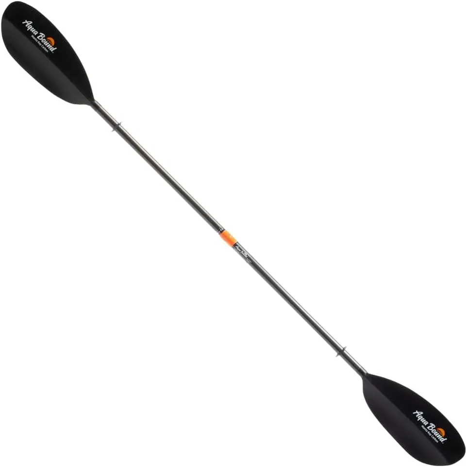 AQUA BOUND Manta Ray Carbon Kayak Paddle - Carbon Shaft/Carbon Blade