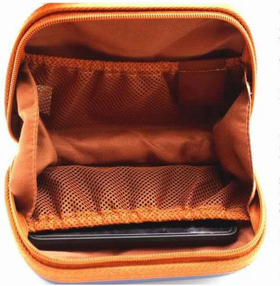 Aviation hard shell waterproof portable toiletries bag generous fashion men and women universal paragraph(E)