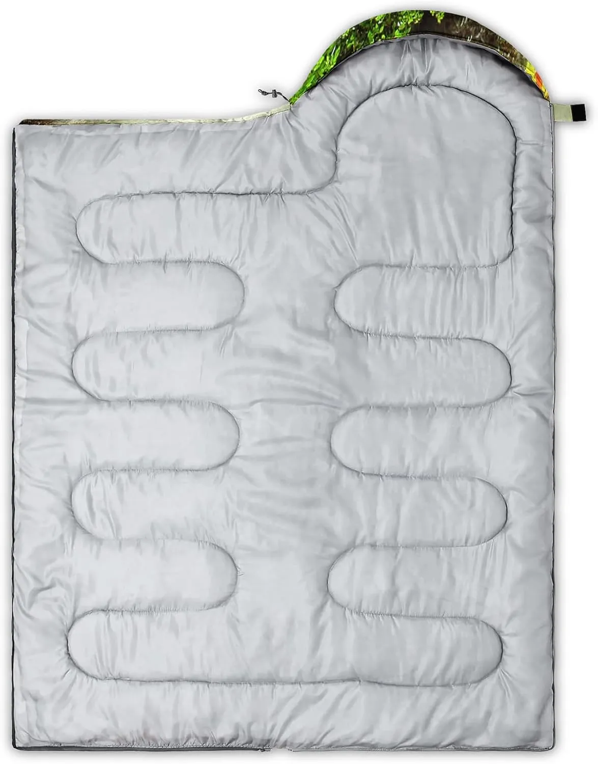 Axolotl Western Yak Sleeping Bag,3 Season Warm And Cool Weather Star Flag Sleeping Bags For Kids Girls Teens,Vertical Line Waterproof Lightweight Sleeping Bags For Traveling,Outdoors Camping Equipment