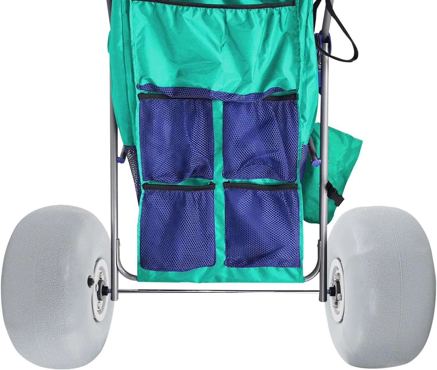 Balloon Beach Sand Tire, 2Pcs Beach Balloon Wheel, Beach Cart Tires, Balloon Wheels Kayak Dolly and Sand Carts, Big Beach Buggy Inflatable Tires (9" X 5"-16mm)