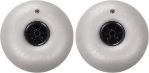 Beach Balloon Wheels, Replacement Sand Tires for Kayak Dolly Canoe Carts Buggy, 2-Pack