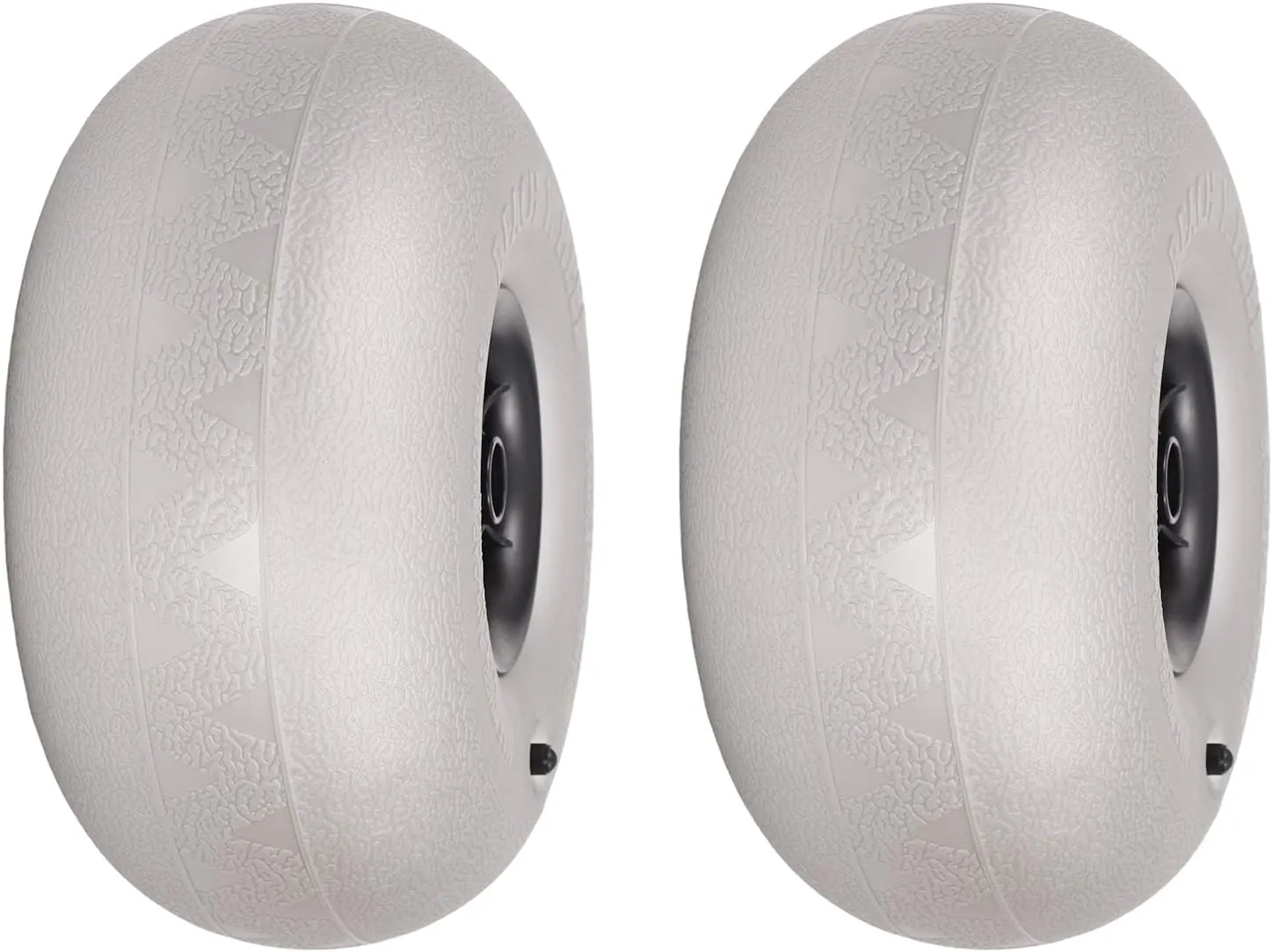Beach Inflatable Wheels - Replacement 10" Balloon Wheels Set of 2 for Kayak Dolly, Canoe Cart, and Beach Buggy, PVC with 88.18lbs Capacity