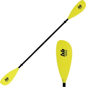 Bending Branches Sunrise Glass 2-Piece Snap-Button Kayak Paddle for Recreational Day Trips