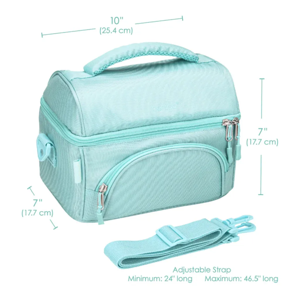 Bentgo Deluxe Insulated Lunch Bag - Coastal Aqua