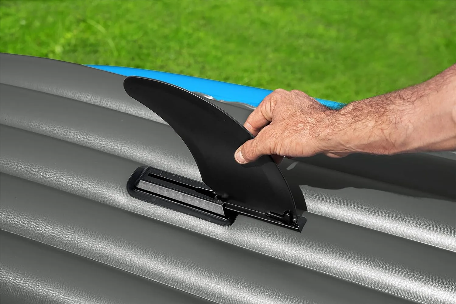 Bestway Hydro Force Inflatable Kayak Set | Includes Seat, Paddle, Hand Pump, Storage Carry Bag | Great for Adults, Kids and Families