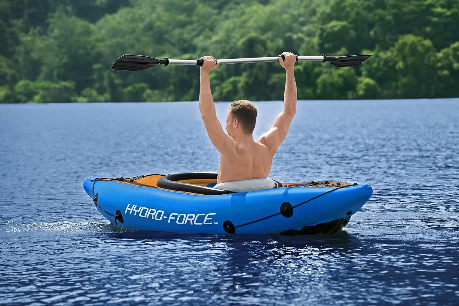 BestwayBestway Hydro-Force Cove Champion Inflatable Kayak for 1 Adult, Inflatable raft Set