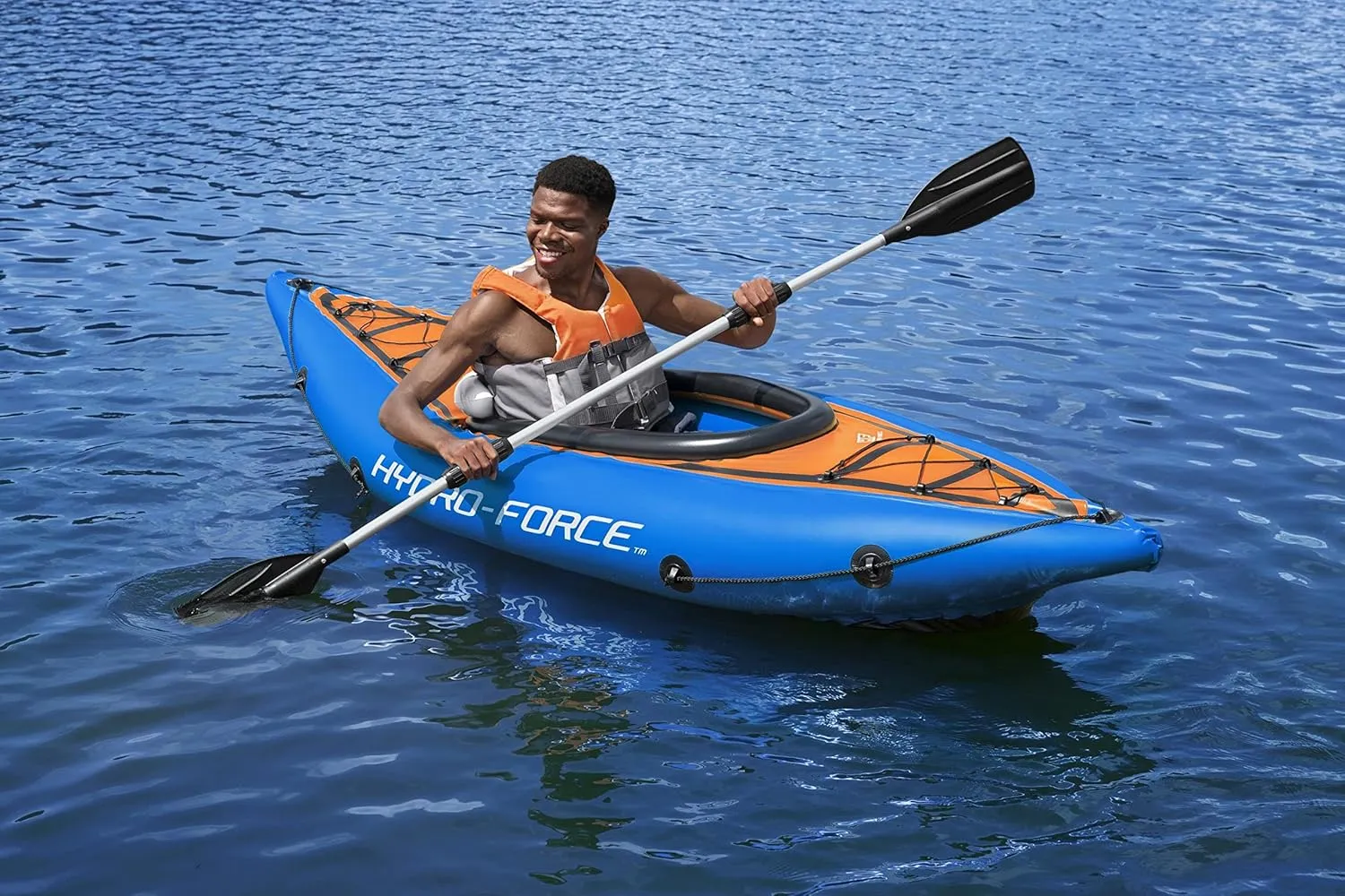 BestwayBestway Hydro-Force Cove Champion Inflatable Kayak for 1 Adult, Inflatable raft Set