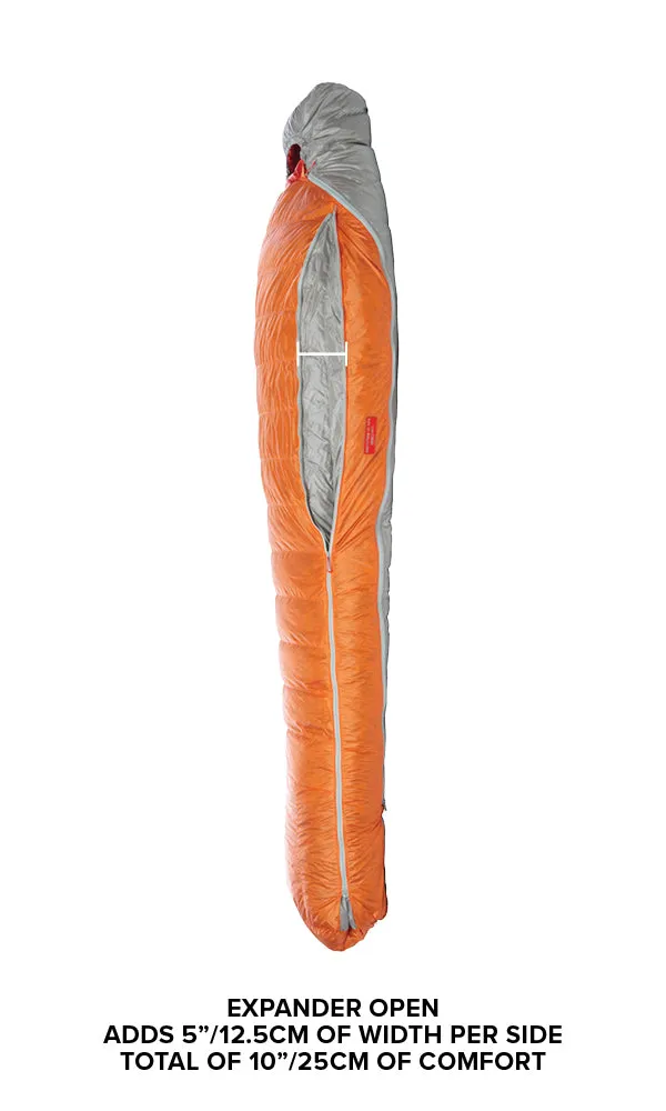 Big Agnes Torchlight UL -1degC (850 DownTek) Sleeping Bag, Reg, LH