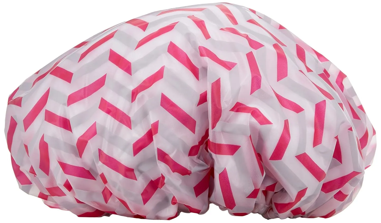 blowpro Waterproof Shower Cap – Anti Humidity, Mold Resistant & Breathable – Terry Cotton Lined Bath Hat Turban – Elastic Band, Adjustable – One Size - Color And Pattern May Vary