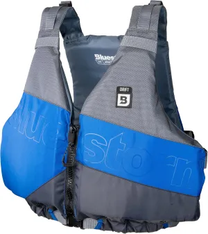 BLUESTORM Drift Kayak Life Jacket (PFD) | Fully Adjustable | Universal Sized | US Coast Guard Approved | for Kayaking, Paddling, SUP, Fishing and More