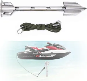 Boat Anchor, Jetski Anchor Jet Ski Anchor, Shallow Water Sand Anchor for PWC, Jet Ski, Kayak, Small Boat, PWC Anchor, Kayak Anchor Sand Anchor for Boat Jet Ski Anchor