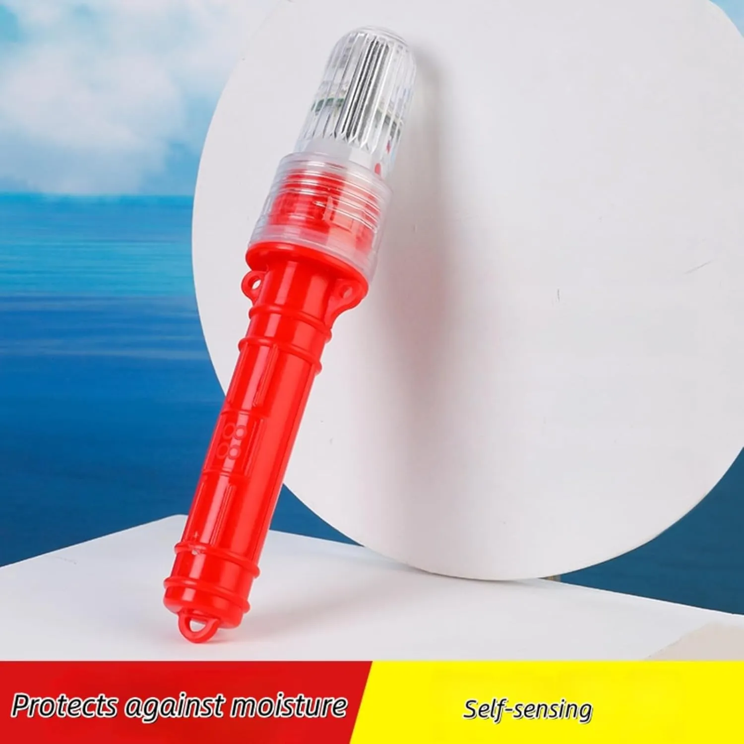Boat Flares – Waterproof Marine Emergency Flares for Boats, Fishing Nets & Life Rafts，Battery not Included. (3PCS)