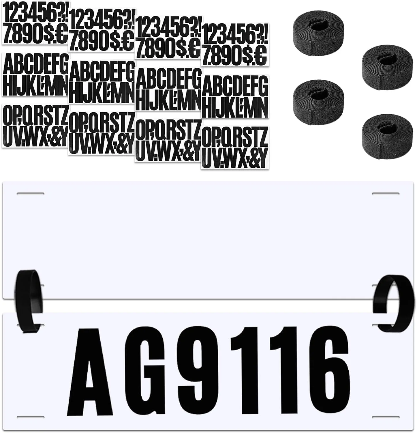Boat Registration Plate