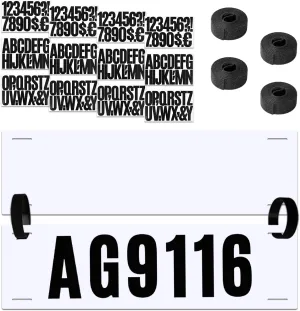 Boat Registration Plate