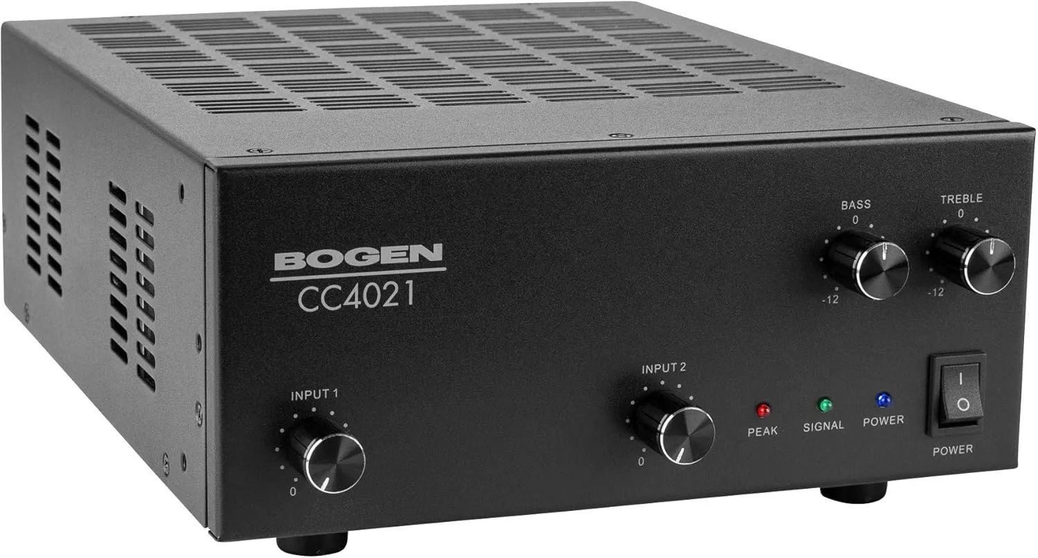 Bogen Amplifier - 40 W RMS - 2 Channel CC4021